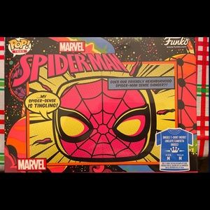 Spider-Man Blacklight Funko Pop